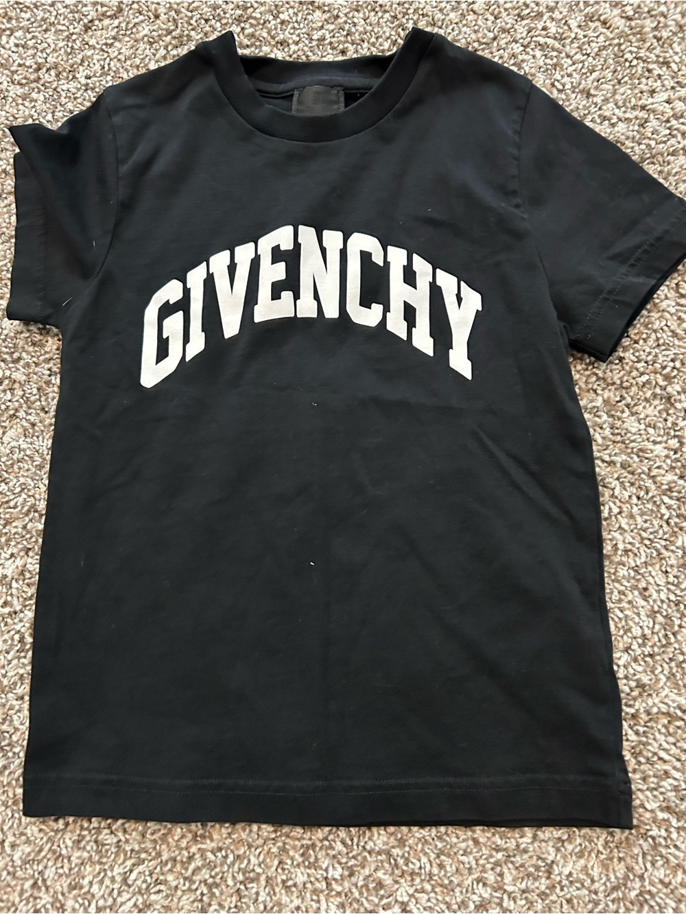Givenchy college logo shirt